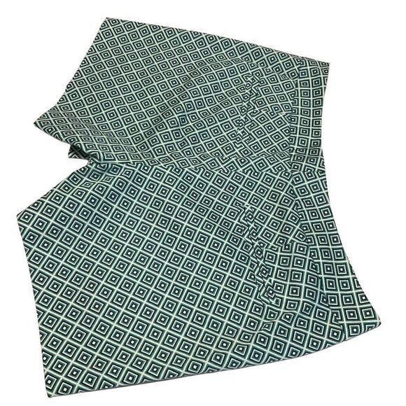 Willi Smith NWOT Walking Shorts, 4. Green, Navy and White Diamonds - Picture 14 of 14